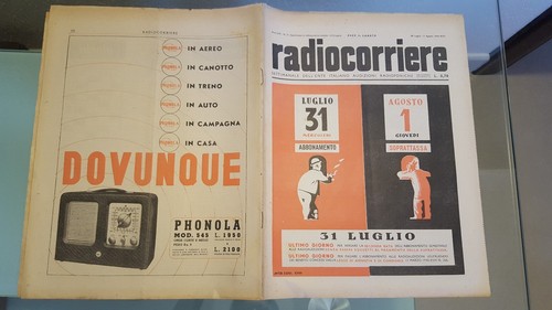 Radiocorriere eiar 1940 n - radiocorriere,