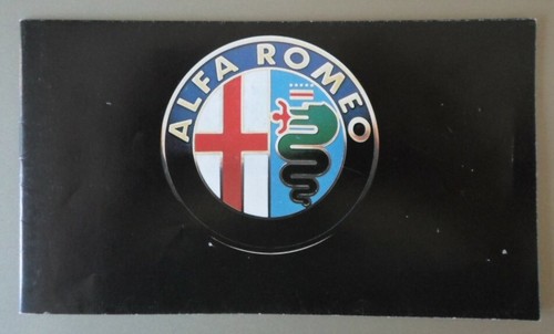 Alfa romeo range orig 1986 - alfa,