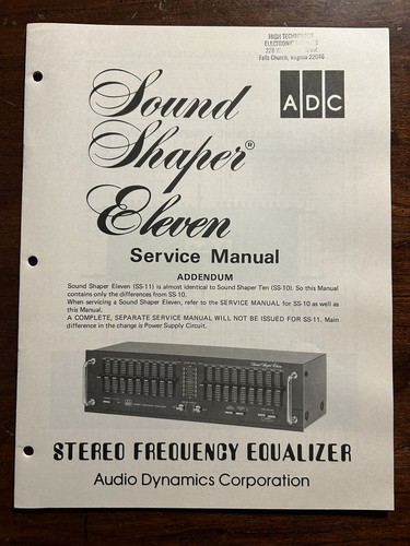 Adc sound shaper - sound, eleven