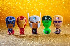 ⭐ Marvel Avengers Assemble Kinder Merendero 5 personaggi sorprese