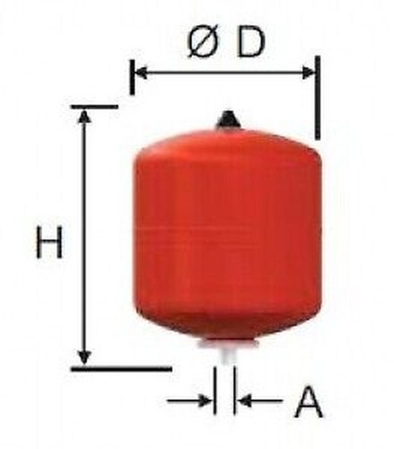 Reflex vaso espansione per - reflex, d'espansione