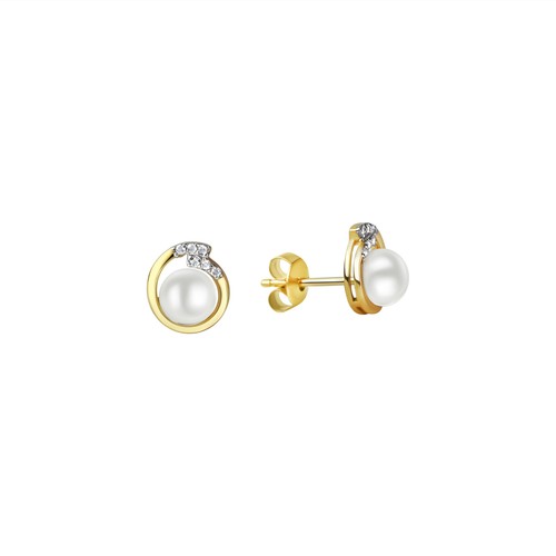 Orecchini oro giallo 375/-