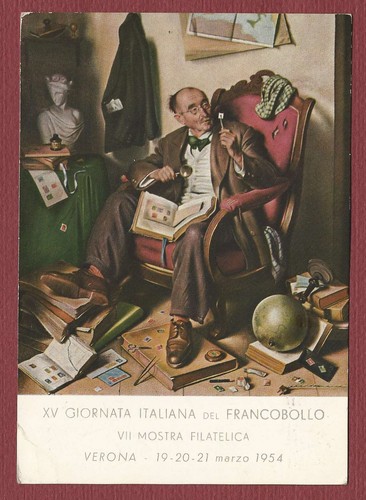 Cartolina giornata francobollo - cartolina,