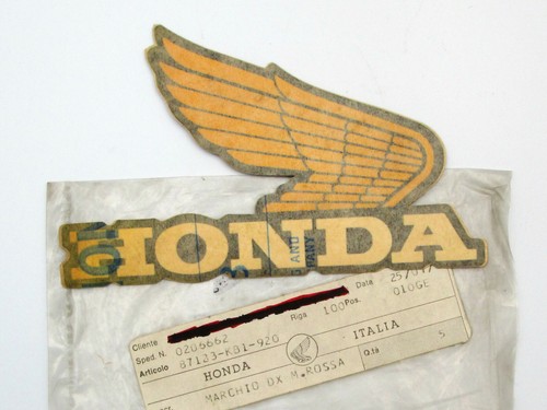 Honda 125 adesivo destro - honda,