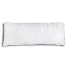 Cuscino lungo piazza e mezza 110cm ntiacaro traspirante per letto 120 o francese