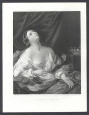 LA MORTE DI CLEOPATRA , di