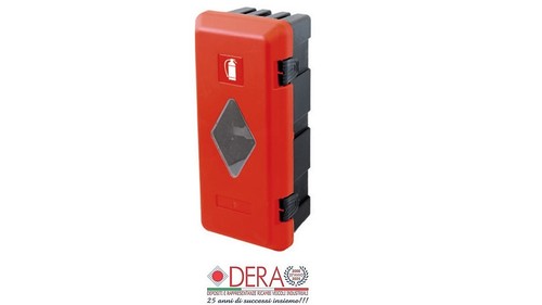 Porta estintore plastica - in,