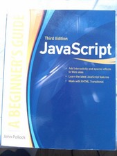 JavaScript, A Beginner's