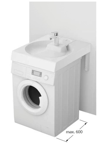 Lavabo claro grande marmo - claro,