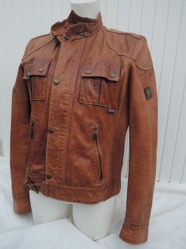 Giacca pelle belstaff - pelle,