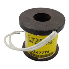 BOBINA MAGNETICA DANFOSS 032K7775 24V 10W ALTEZZA 45 MM FORO Ø 18