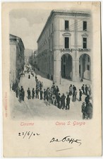 TERAMO, CORSO S. GIORGIO, 1902, EDITA ALTEROCCA TERNI