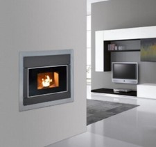 LAMINOX APOLLO 18 KW IDRO INSERTO A PELLET ANTRACITE