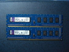 DUE RAM KINGSTON DA 2 GB  TOT.4 GB  KVR1333D3S8N9/2G  DDR3
