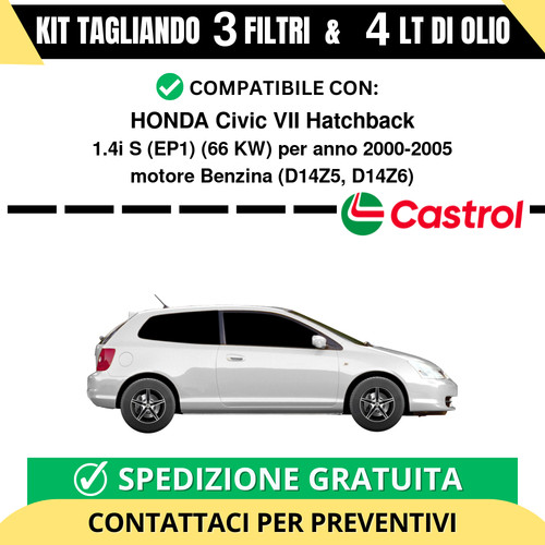 Tagliando per honda - tagliando, civic