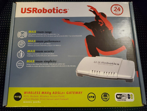 Usrobotics adsl adsl2 24mbps - usrobotics, adsl2+
