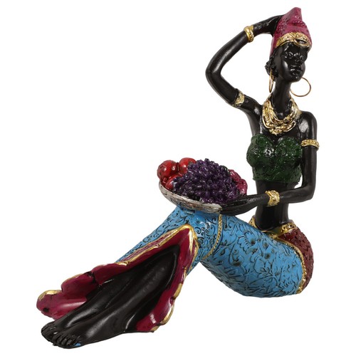 Statua donne africane in - ,