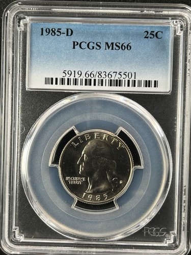 1985 25c washington quarto - 25c,