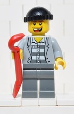 Minifigura Lego cty0208 Prigioniero giacca berretto set 4441 7498 anno 2011
