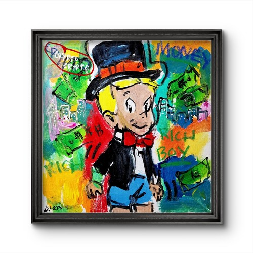 Quadro pop art espressionista - pop,