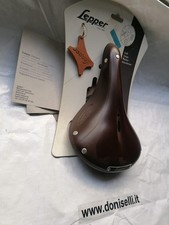 Sella in cuoio per bicicletta