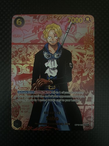 Sabo red manga - alternate, art