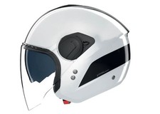 NOLAN N20-2 VISOR DOLCE VITA 348 Bianco Nero Casco Jet