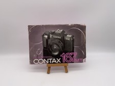 Contax 167 manuale di - contax,