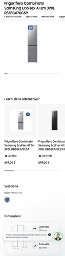 Frigorifero combinato samsung - combinato,