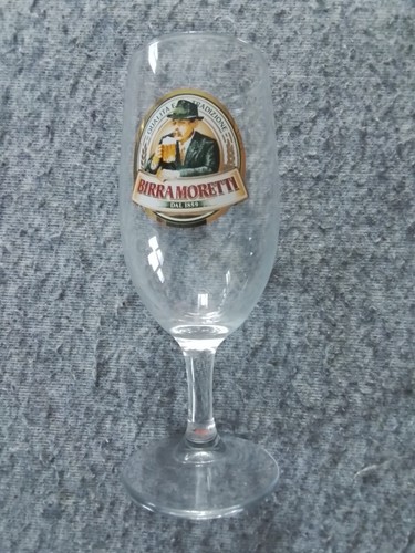 Bicchieri calice birra moretti - birra,