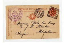 Navigazione , 1897, NGI-Florio Rubattino , da Genova per la Svizzera