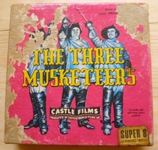 Super 8 BW Movie Film - The Three Musketeers - 50ft.