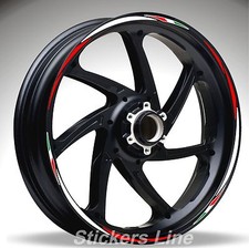 Adesivi ruote moto strisce