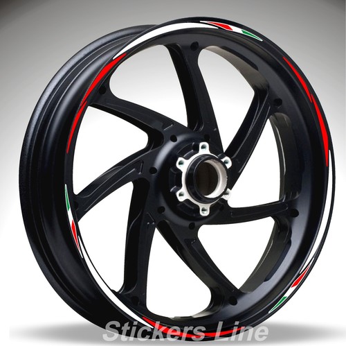 Adesivi ruote moto strisce