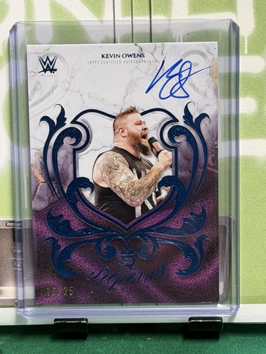 2025 topps royalty wwe kevin - 2025,