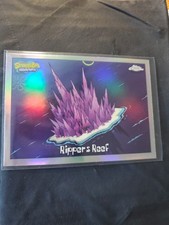 2025 Topps Chrome SpongeBob Ripper rifrattore barriera corallina #160