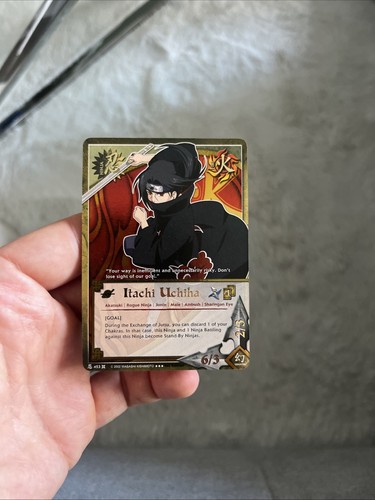 Carta naruto ccg tcg itachi - ccg,