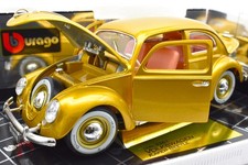Modellino auto VOLKSWAGEN KAFER BEETLE MAGGIOLINO scala 1:18 Burago modellismo G