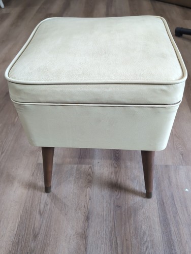 Sgabello cucito vintage - sgabello, da