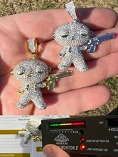 MOISSANITE Real Silver / Gold