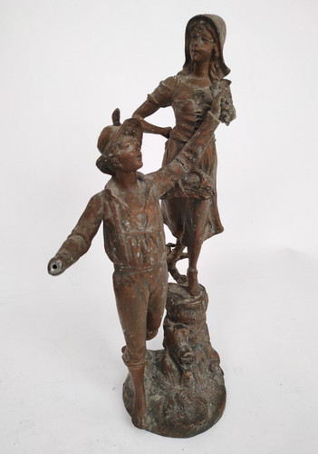 Scultura fusione bronzo - , cera
