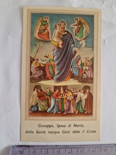 Santino holy card - santino,