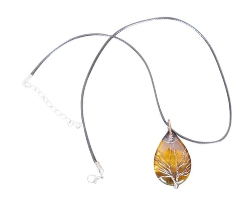 Collana con ciondolo - , albero
