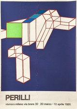 Achille perilli serigrafia - perilli,