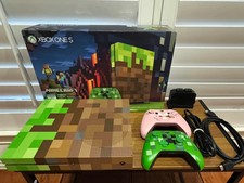 Xbox One S 1TB Console Minecraft Edizione Limitata e Controller/Accessori