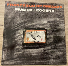 LP 33 GIRI FRANCESCO DE GREGORI - MUSICA LEGGERA VINILE 1990