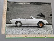 25/10/9)N1Foto Auto Storiche Alfa Romeo 1600 Spider 1965 Pininfarina Torino 