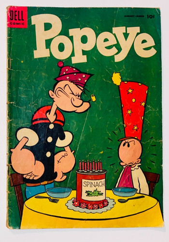 Popeye dell comics - popeye, (1955)