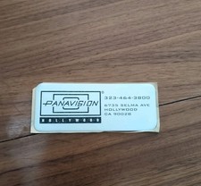 Adesivo Panavision vintage