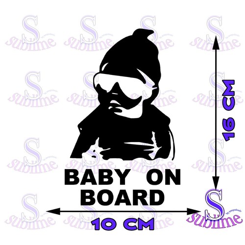 Bebè bordo adesivo sticker - bordo,